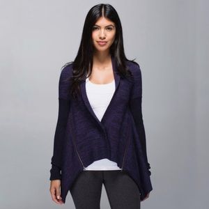 Lululemon wrap it up sweater like new condition